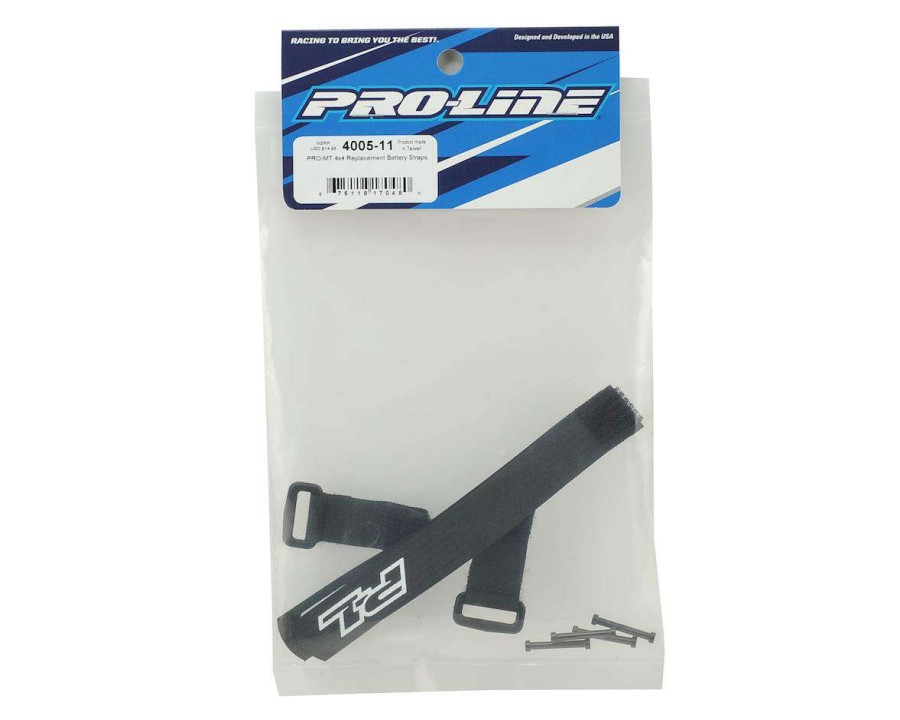 Parts Pro-Line | Pro-Line Pro-Mt 4 4 Battery Strap Set