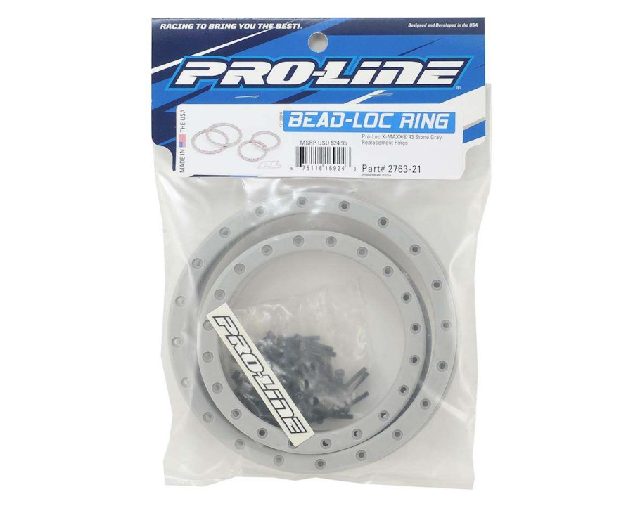 Tires/Wheels Pro-Line | Pro-Line Impulse Pro-Loc Stone Gray Rings